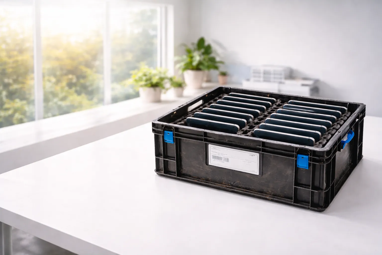 Geräteflotte in der smartmod-Transportbox